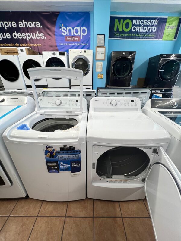 LG Washer and Dryer Top Load set - Imagen 3